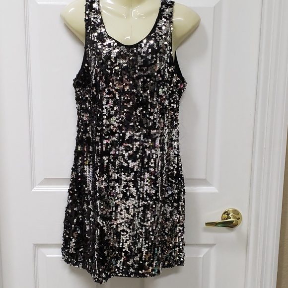 Forever Sequin dress New Year's Holiday PM - Picture 1 of 4